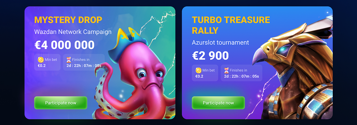 Azur Slot sted